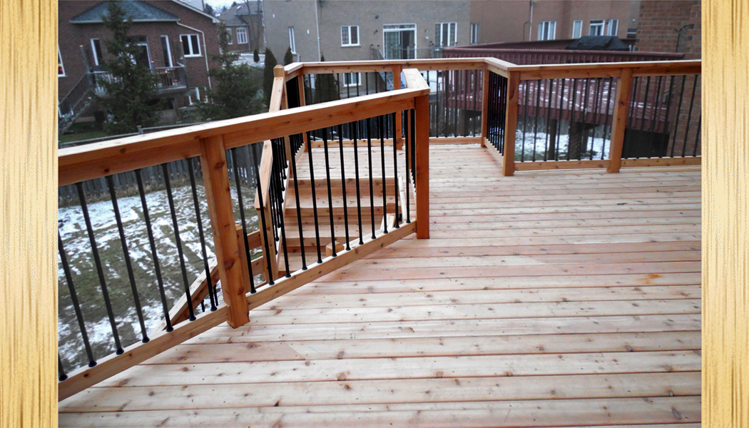 All Cedar Upper Deck