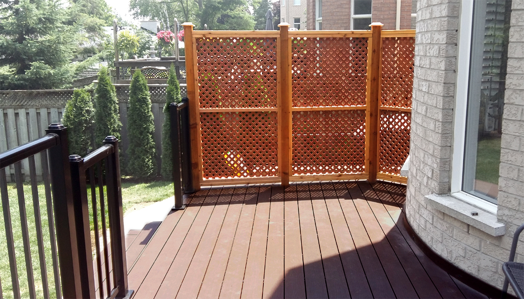 Composite Floor & Custom Lattice Deck