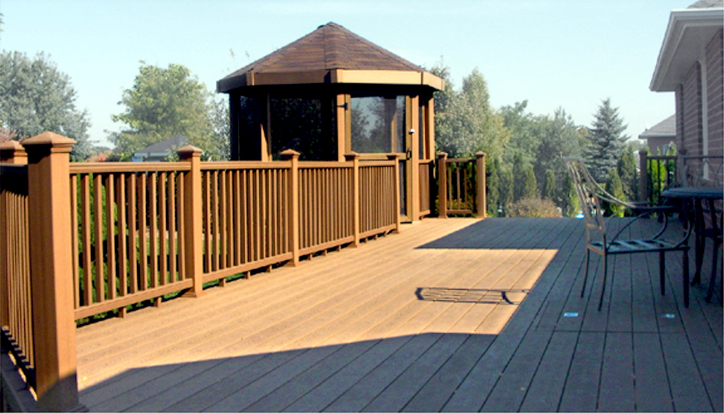 Long Gazebo Deck