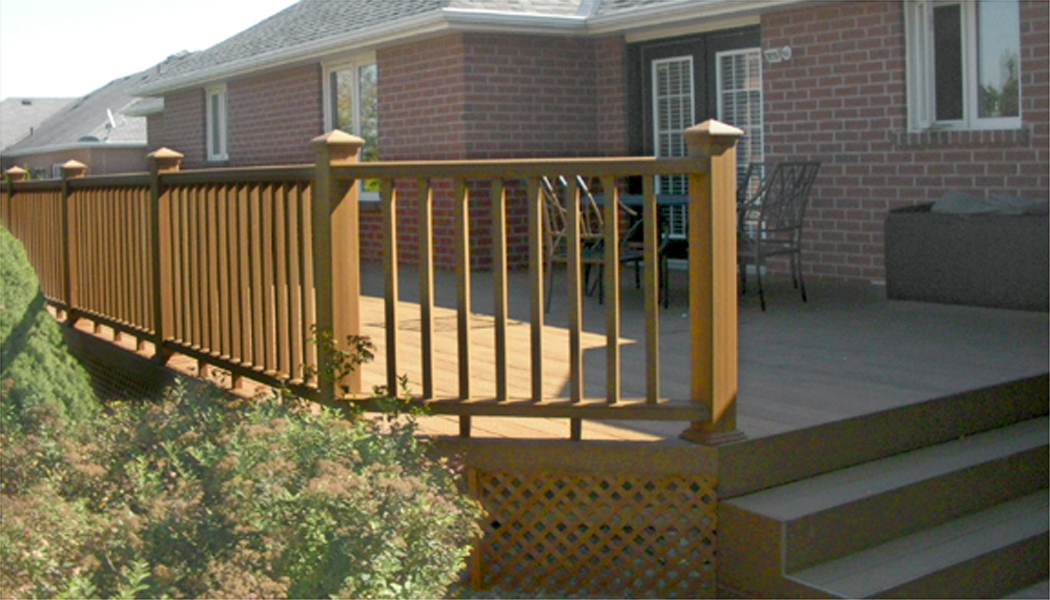 Long Gazebo Deck