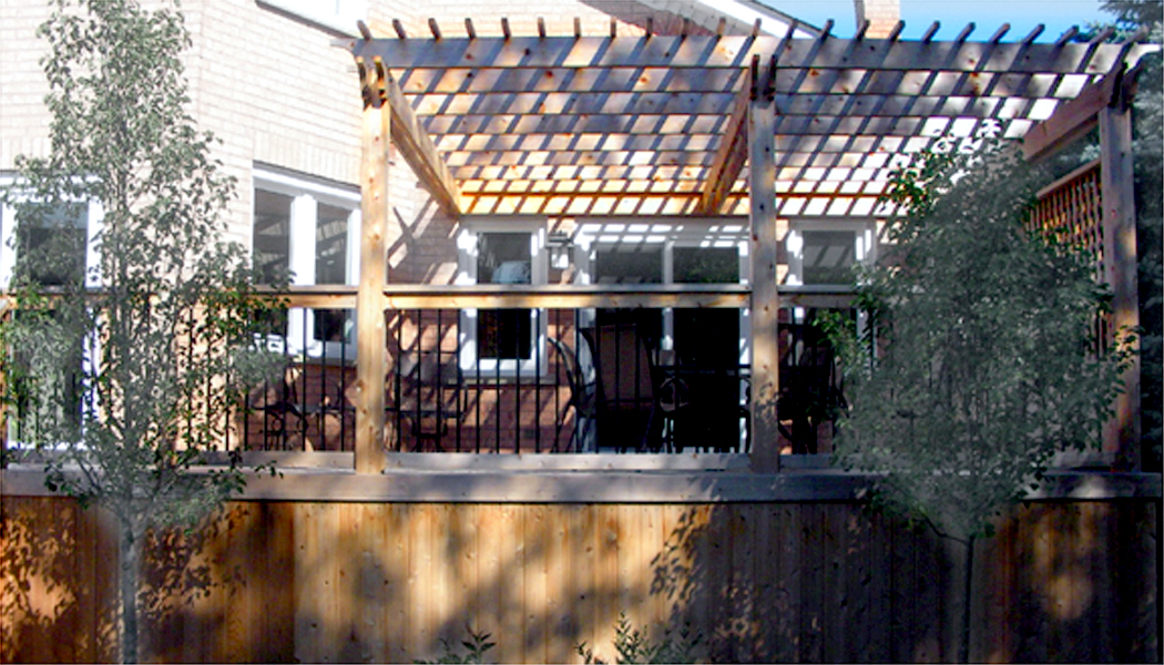 Pergola & Lattice Deck