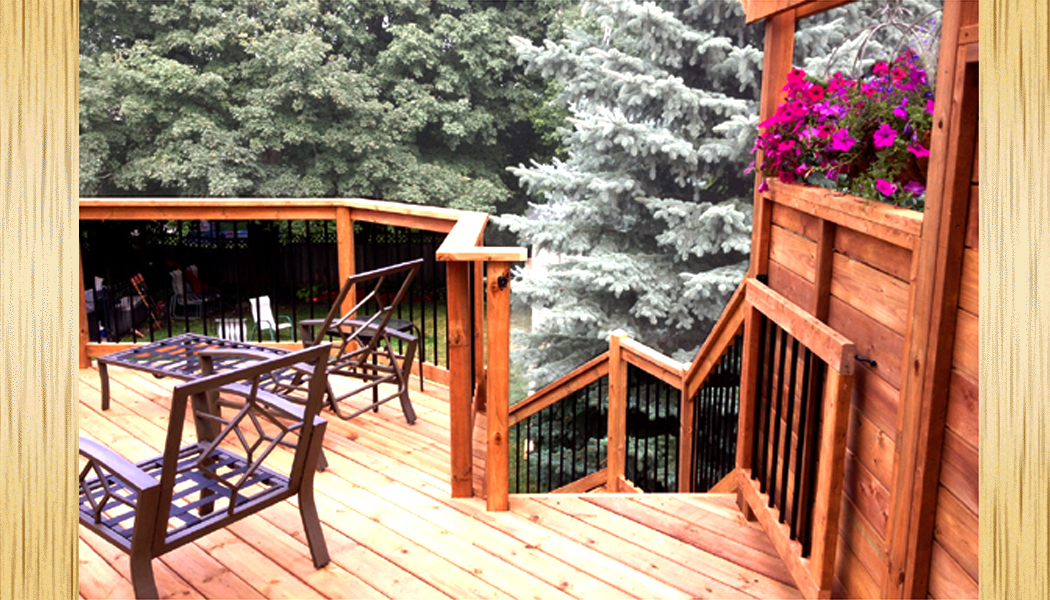 Private Walk Up Deck