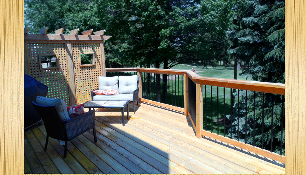 Upper Level Deck Pergola