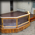 Trex Transcend Deck with Cedar Trim